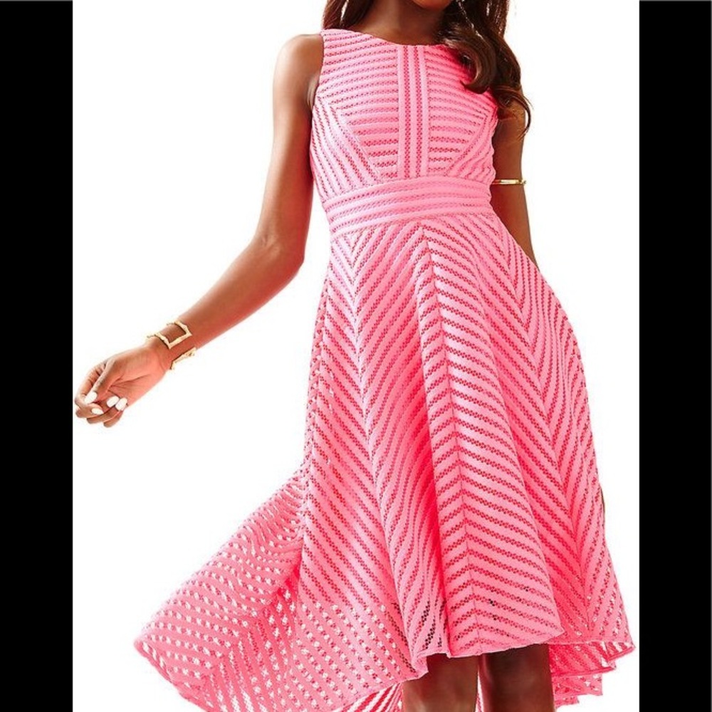 NWT Lilly Pulitzer Tilly Midi Fit & Flare Dress Size XS